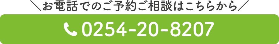 電話番号：0254-20-8207